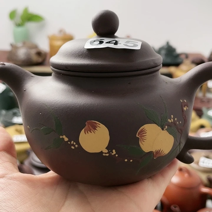 茶壶紫砂紫砂微瑕
