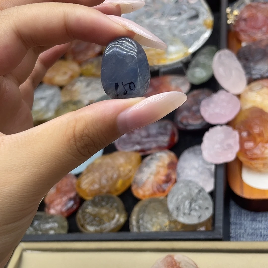 颈饰未镶嵌水晶天然