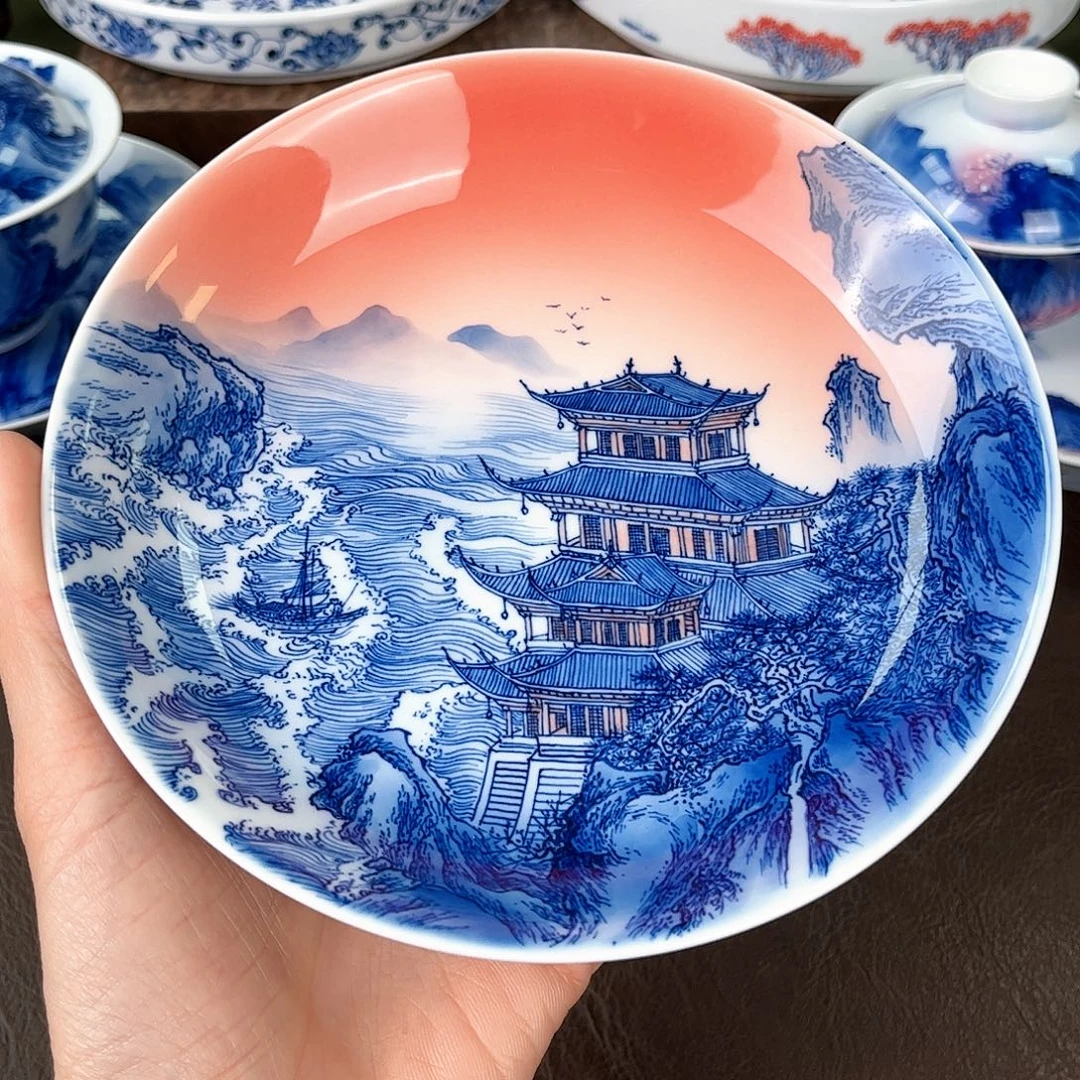 手绘高温瓷器瓷器