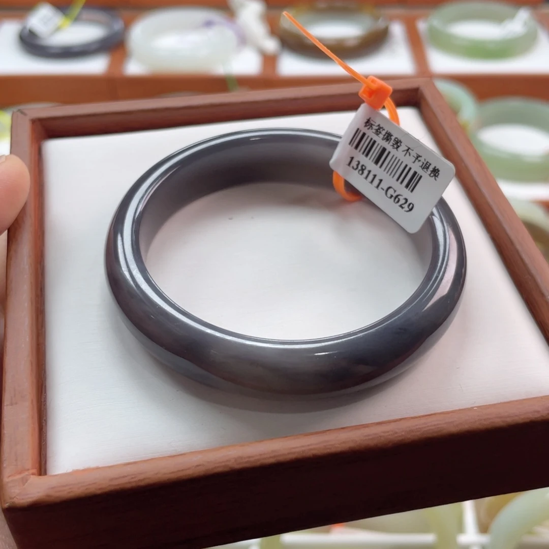 【闪购商品】未镶嵌手镯和田玉链接33   52-53