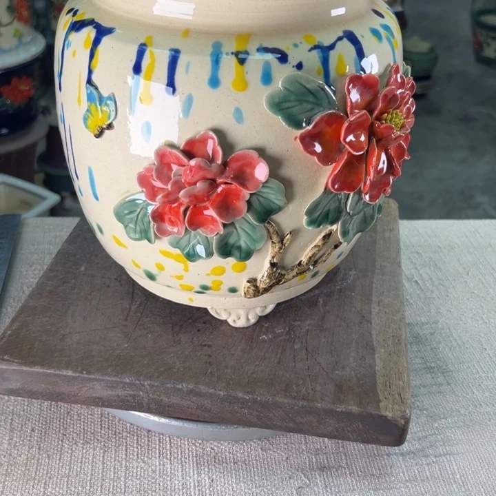 泳坤堂石湾盆陶瓷