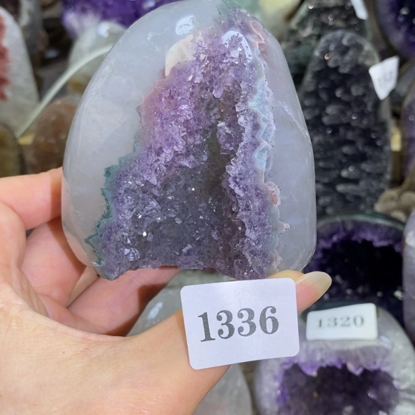 【闪购商品】未镶嵌大型摆件（非配饰）紫晶