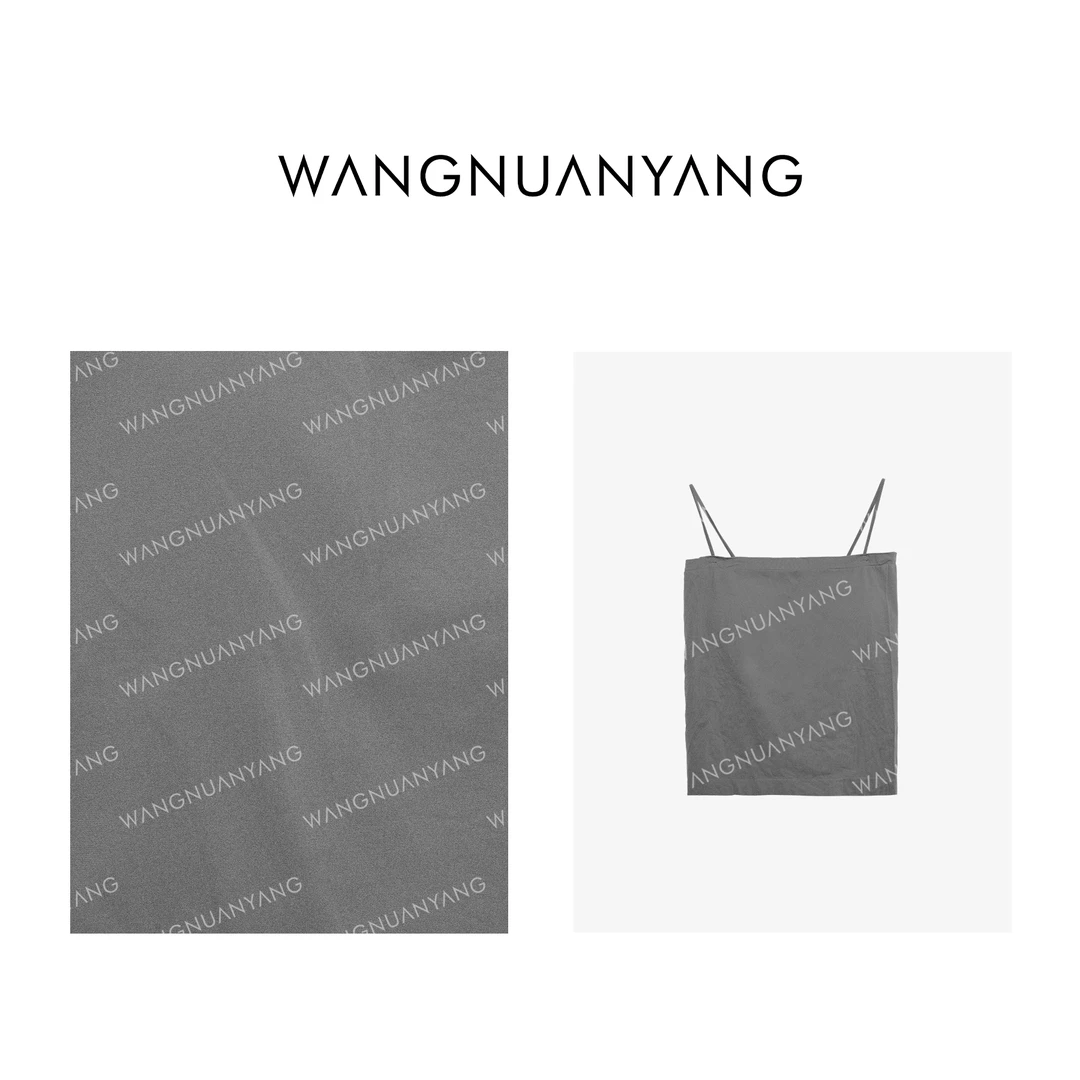 【WNY】清凉一夏|一体胸垫细肩带抹胸吊带背心