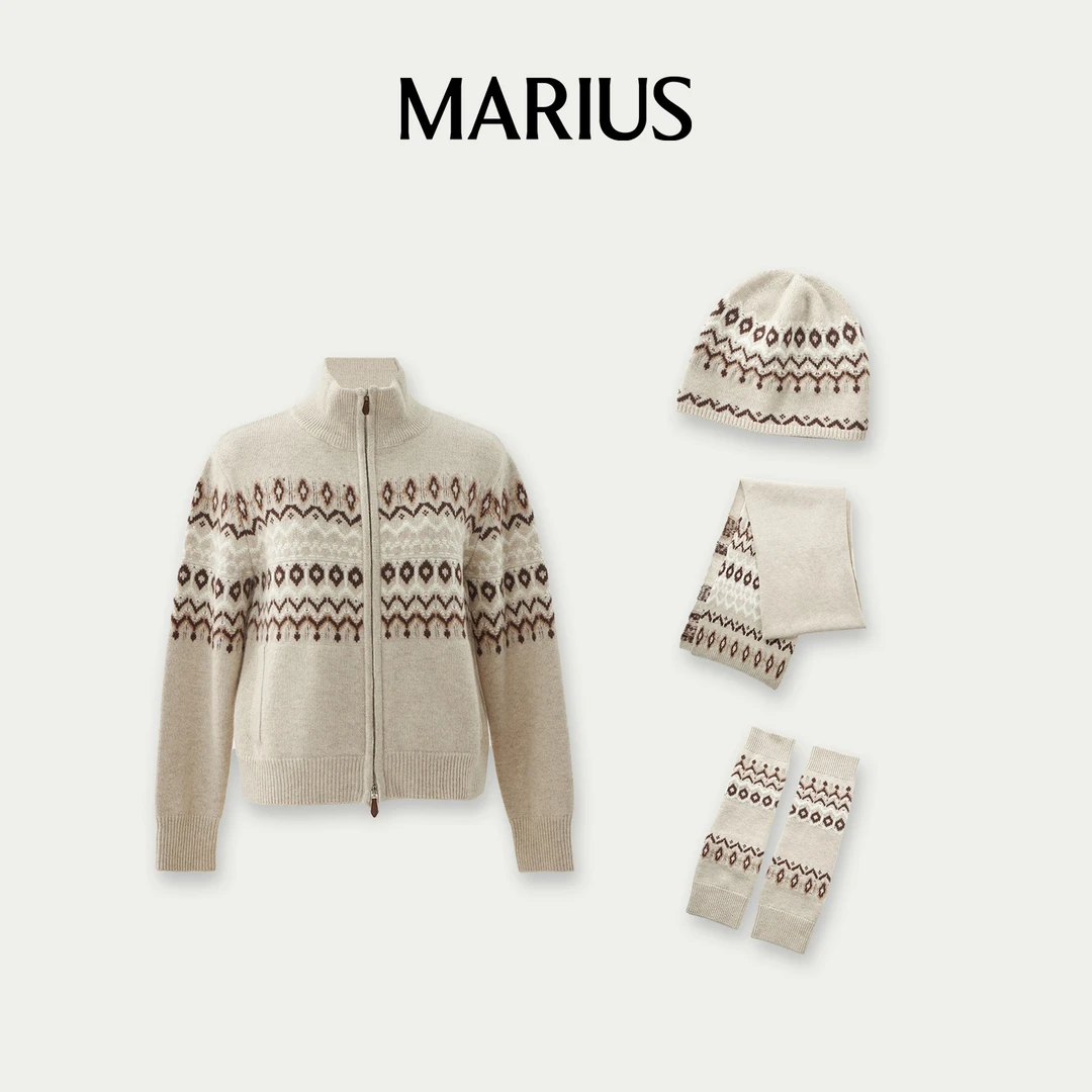 MARIUS‘费尔岛情书’慵懒百搭开衫