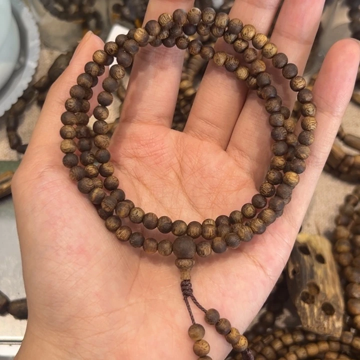 沉香碎屑沉香0.5圆珠