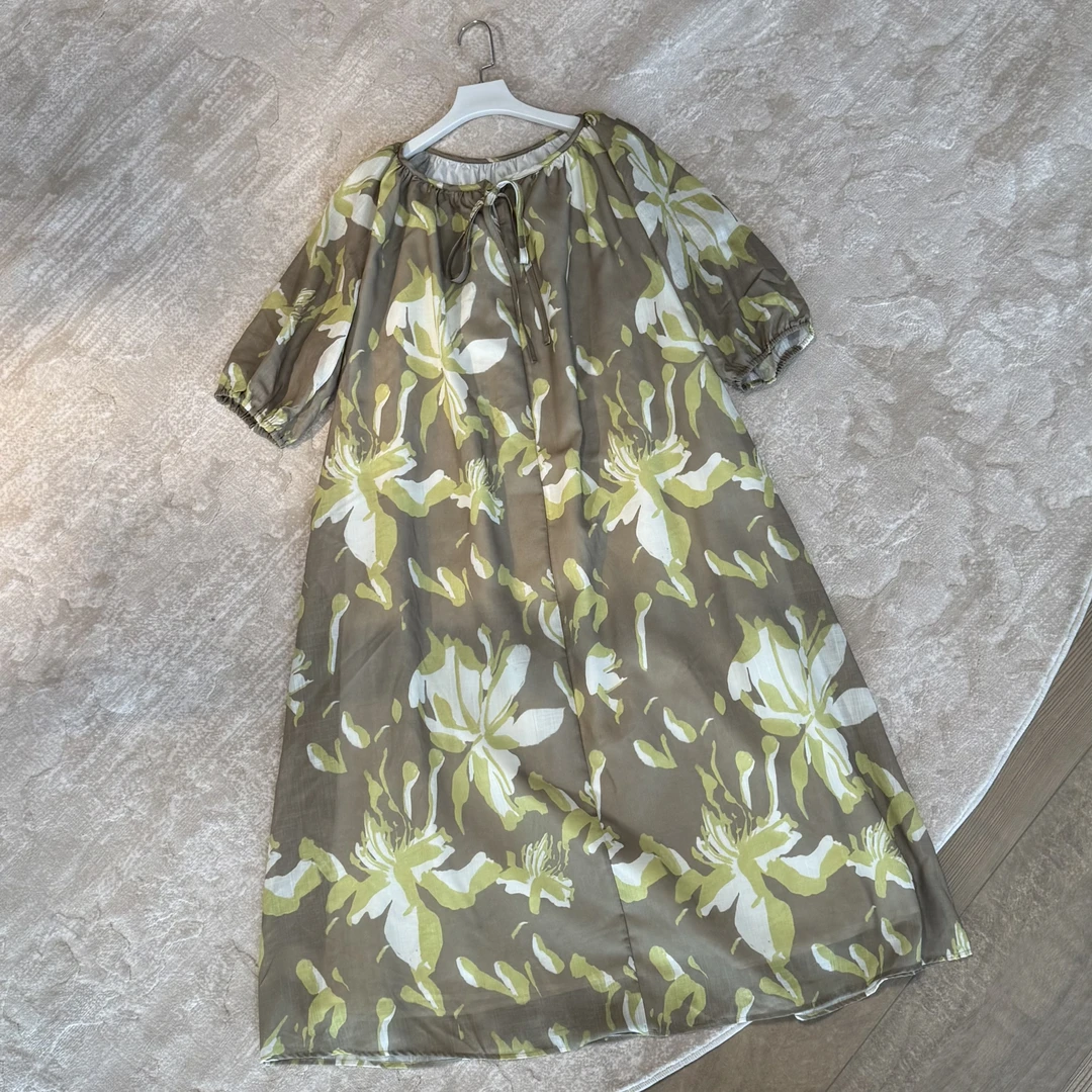 【大头韦韦】浪漫实穿主义【花漾假日】印花透气连衣裙785036