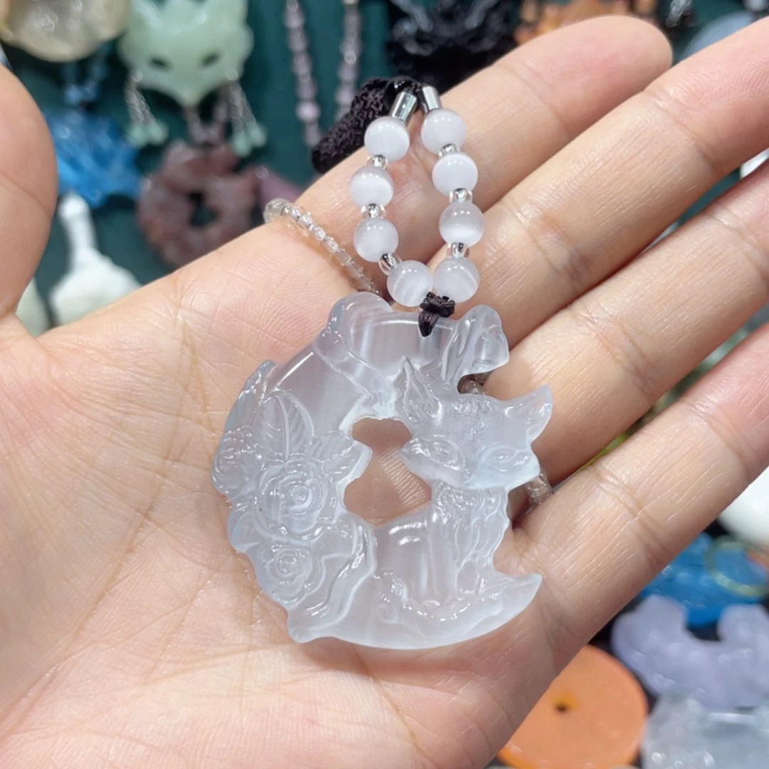 【闪购商品】未镶嵌岫玉颈饰18项链多色可选