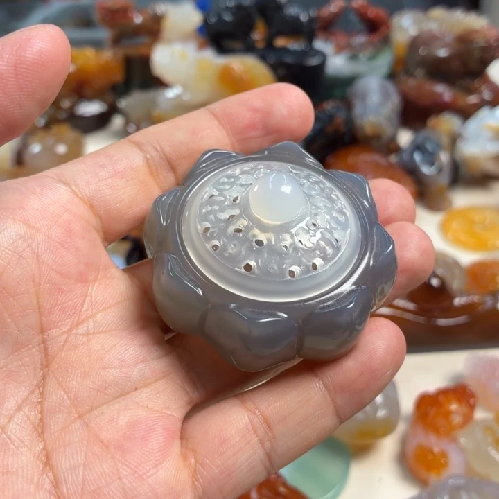 未镶嵌吊坠(不含链)玛瑙/玉髓