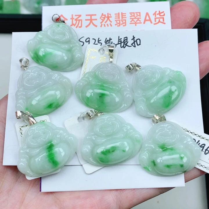 翡翠银S925镶嵌颈饰多样性发其1