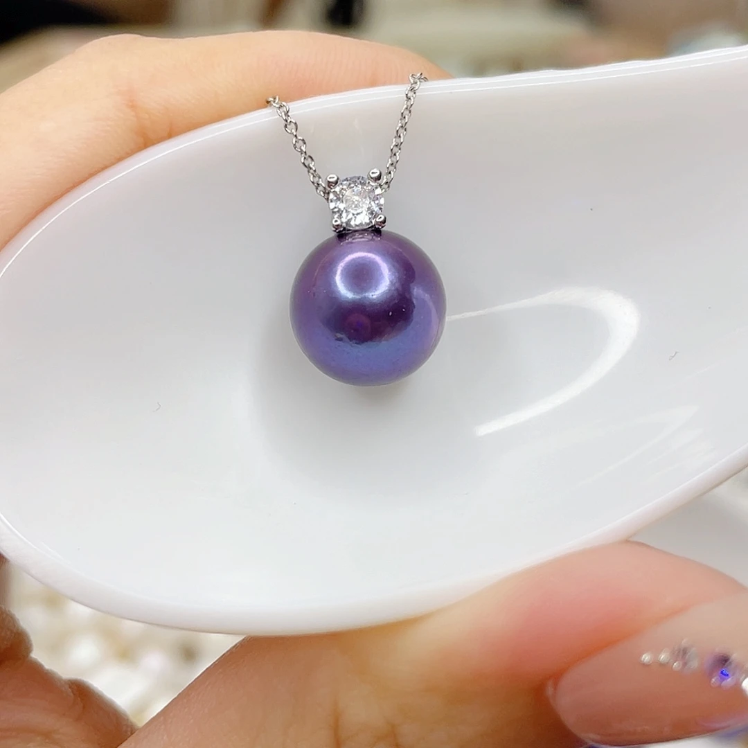 淡水珍珠未镶嵌吊坠(赠链)