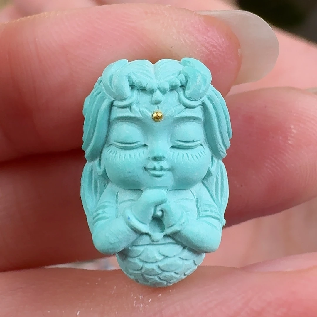 绿松石珠宝奇石未镶嵌