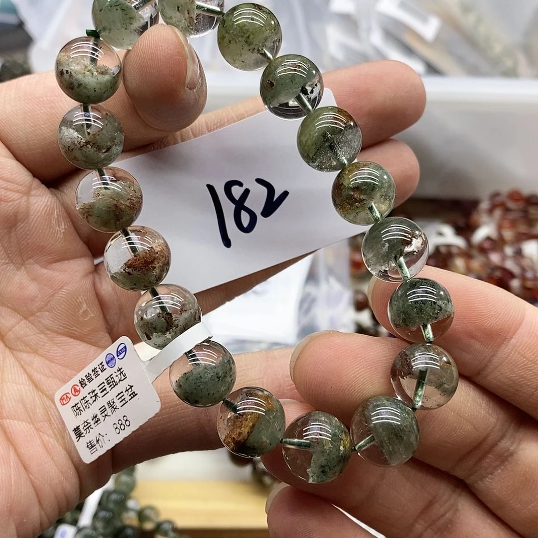 水晶手串未镶嵌天然