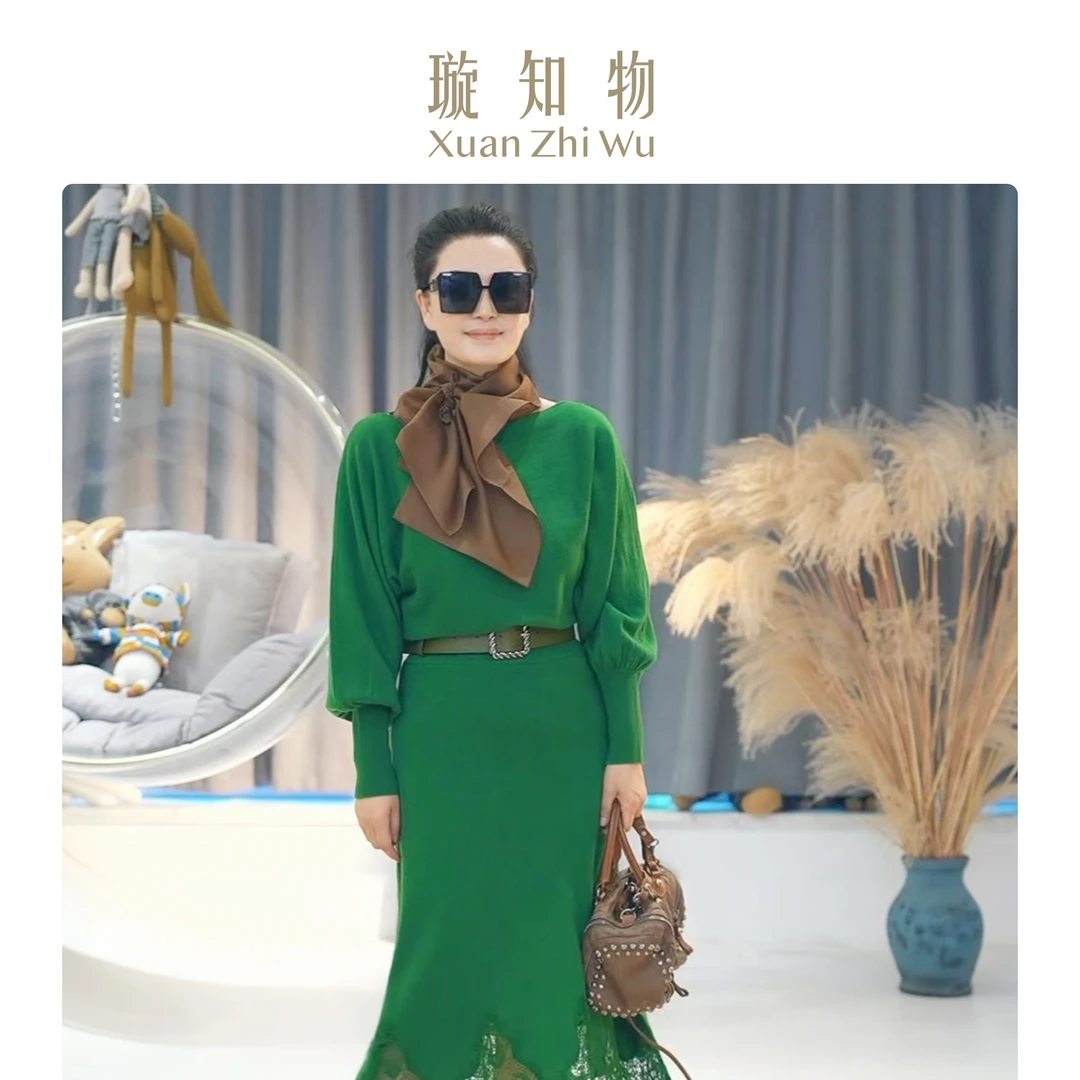 佛罗伦萨针织衫 秋冬优雅外套 王璇原创设计