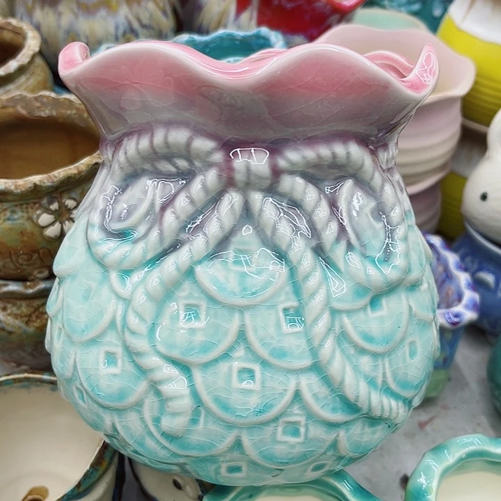 多肉绿植陶瓷花盆