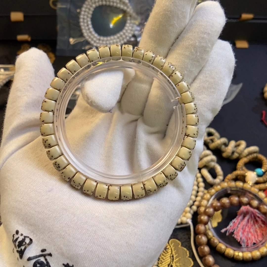 以****手串星月菩提半壁留白药片8✖️5