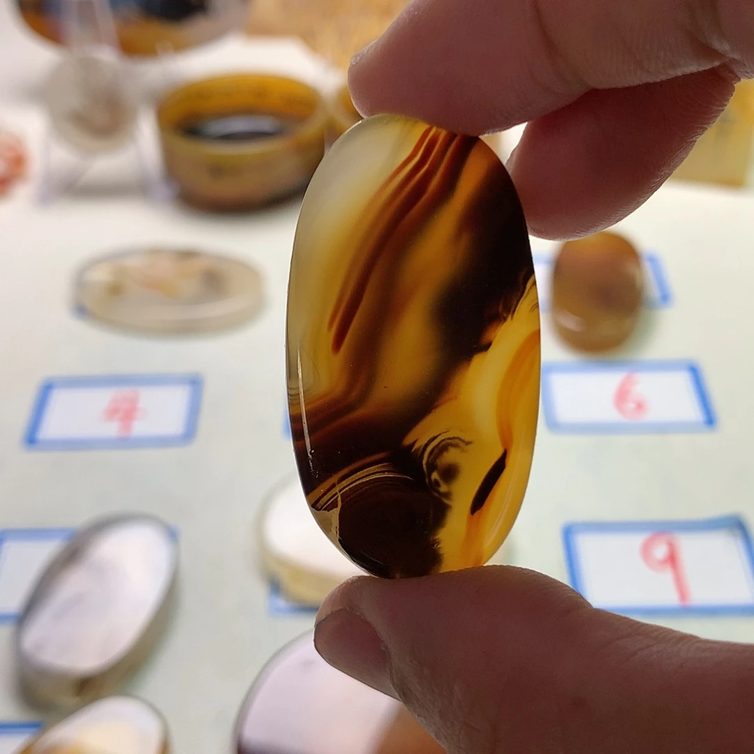 玛瑙/玉髓未镶嵌珠宝半成品