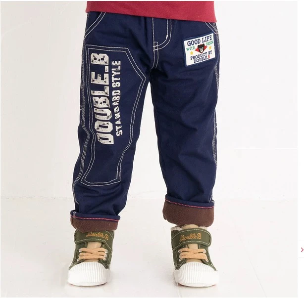 【断码清仓福利】DB黑熊高定明线工装牛仔裤儿童牛仔裤春秋款