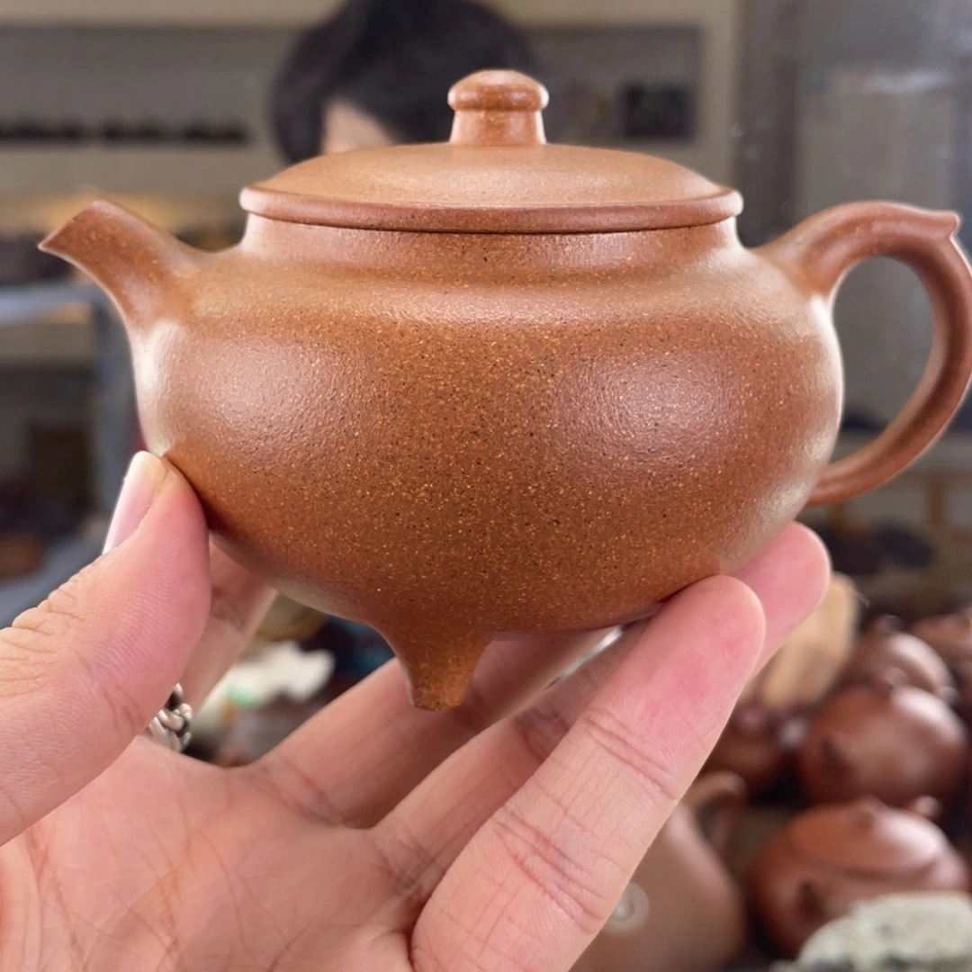 茶壶紫砂200cc黄降坡茶壶