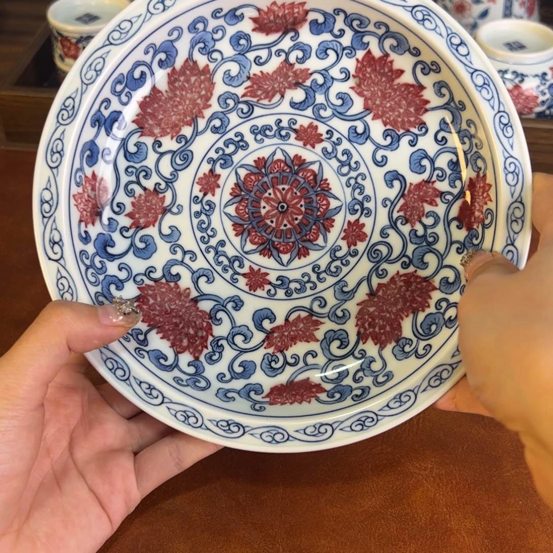 摆件景德镇茶器百宝箱手绘陶瓷