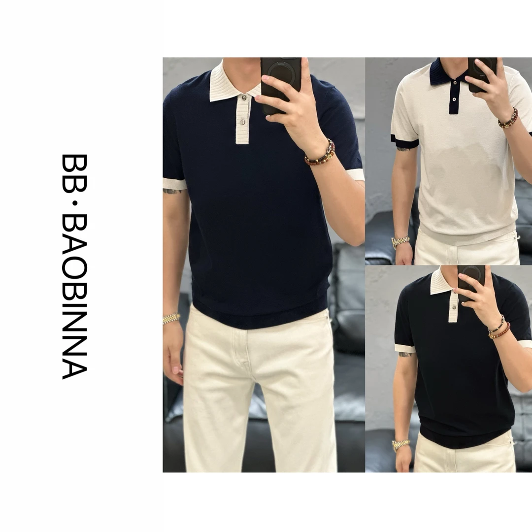 25秋季新款 | 莱赛尔绵羊毛混纺 男士轻奢时尚针织衫88873