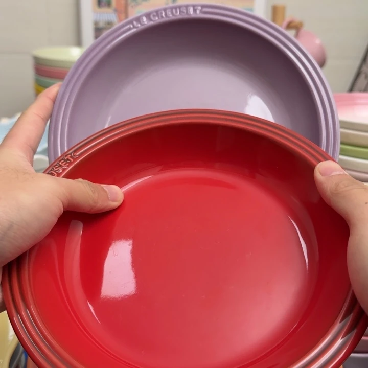 福利微瑕2个8英寸草帽盘