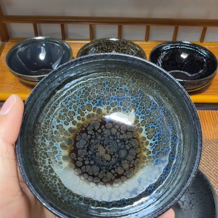 茶盏锋**语建盏手工制作主人杯茶杯