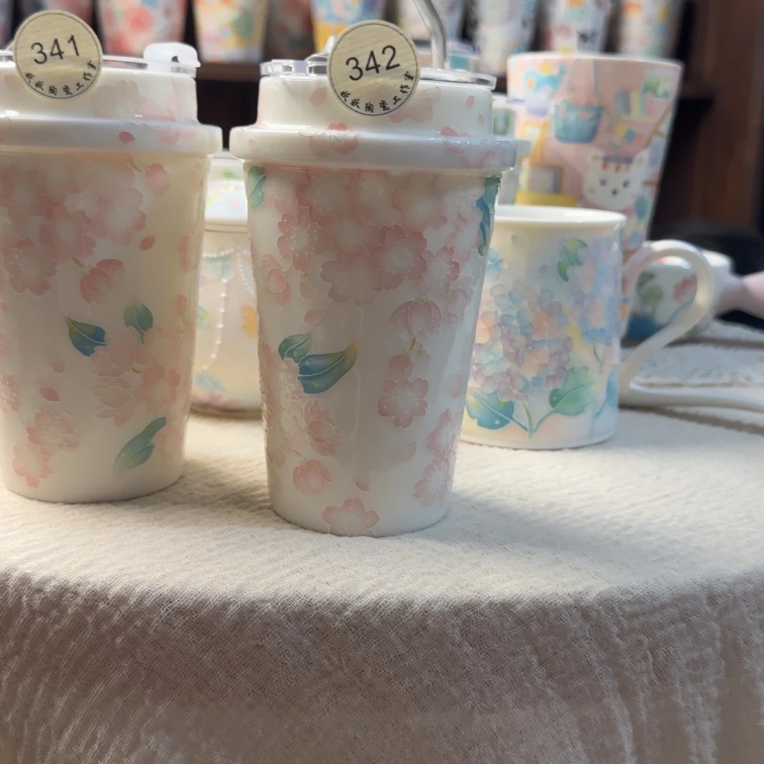 ****晴妖妖陶瓷手作樱花