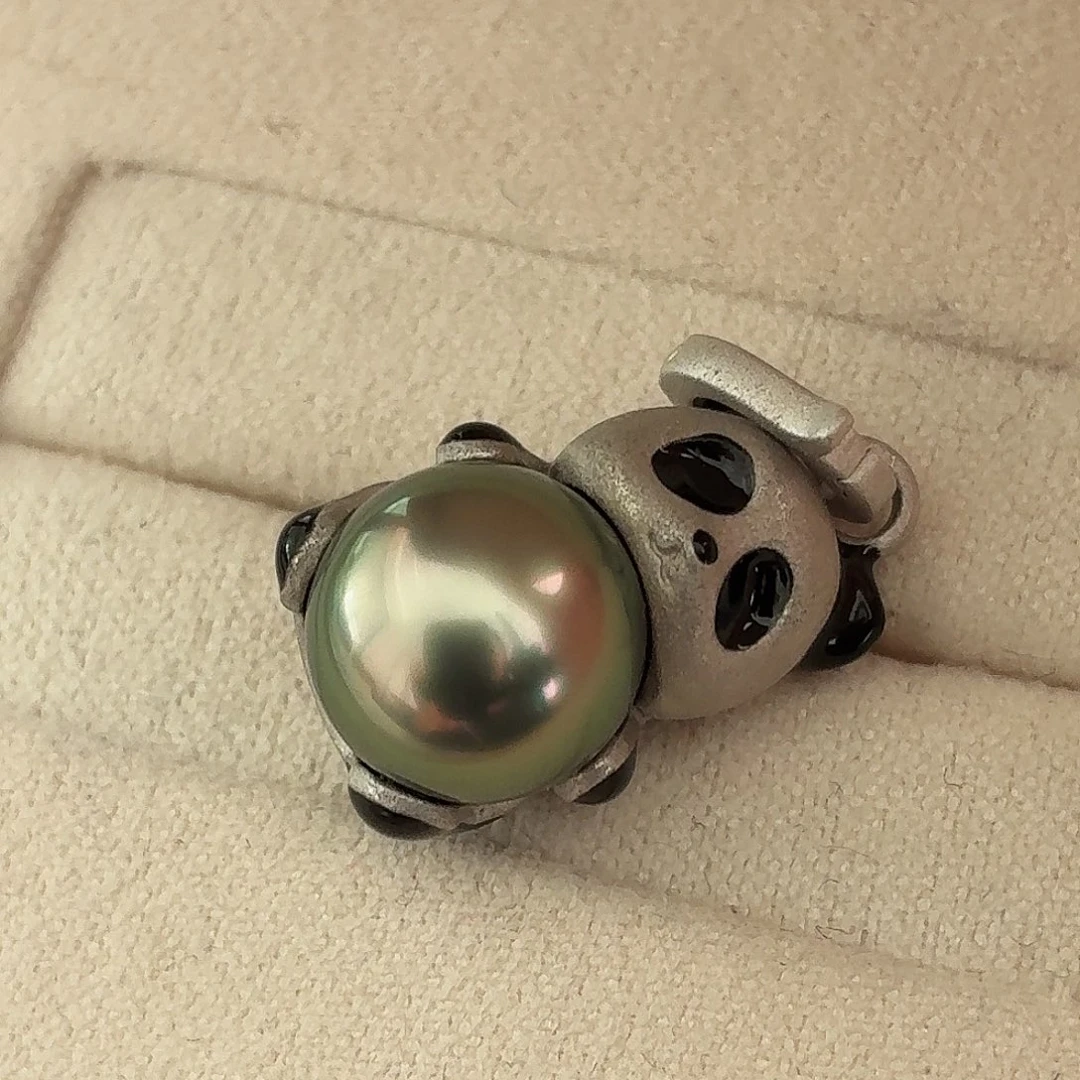 颈饰银S925镶嵌海水珍珠