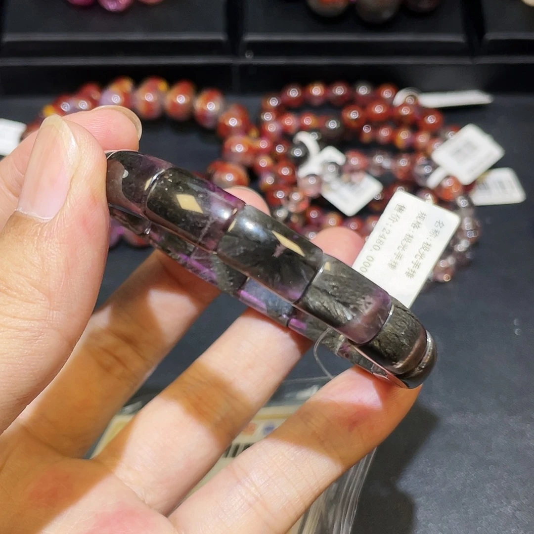 手链未镶嵌水晶极光手牌