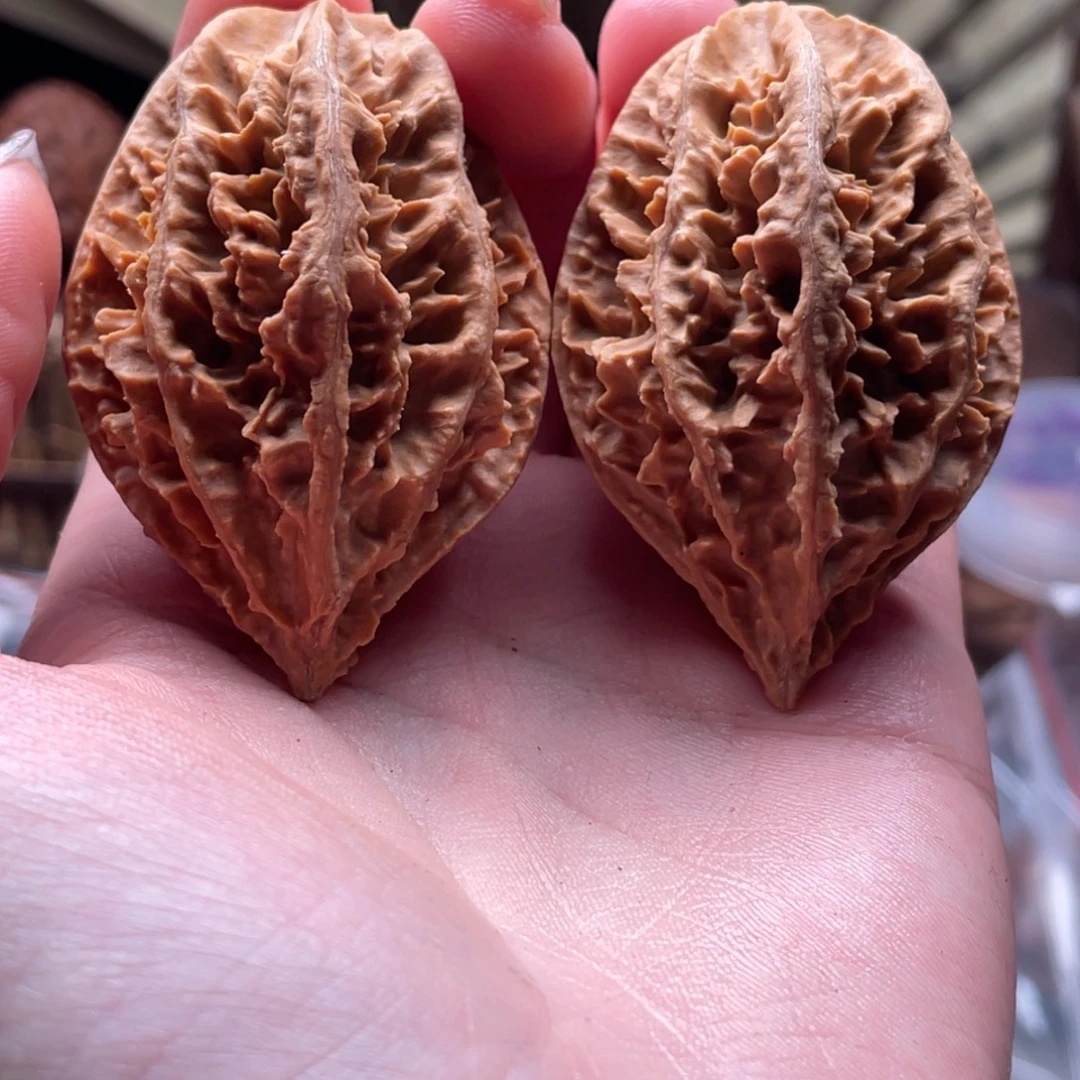 文玩核桃把件楸刀鱼101