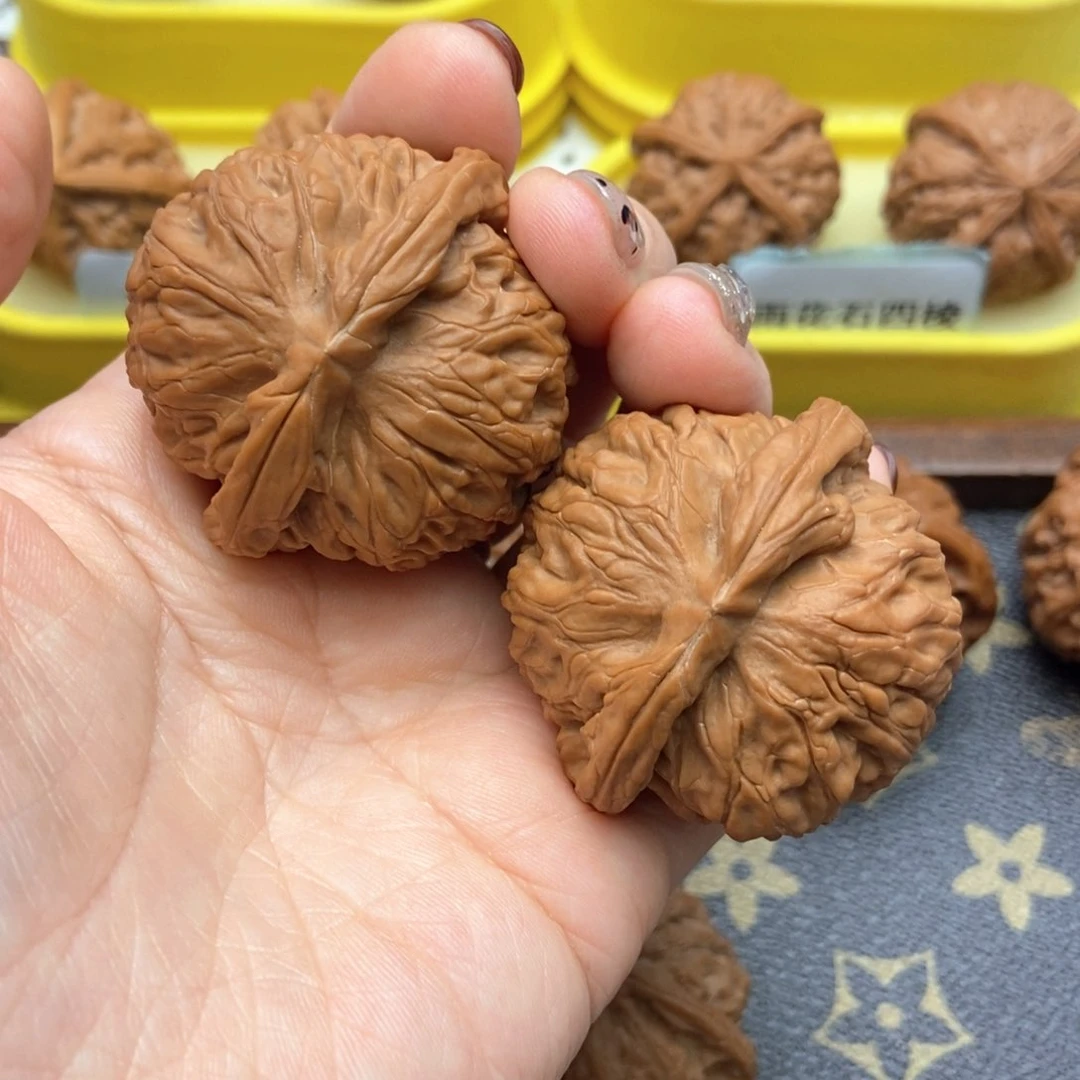 把件文玩核桃44尺全品金麒麟