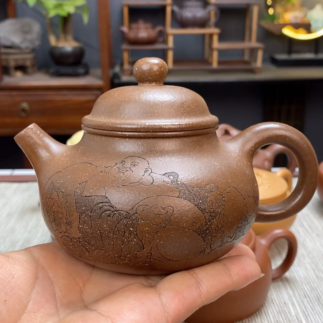 紫泥茶壶容量280毫升