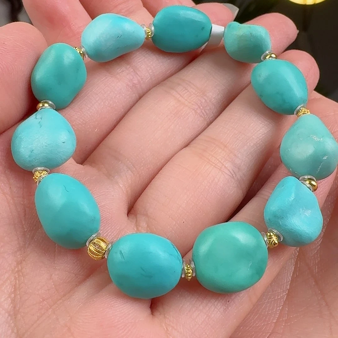 绿松石珠宝奇石未镶嵌