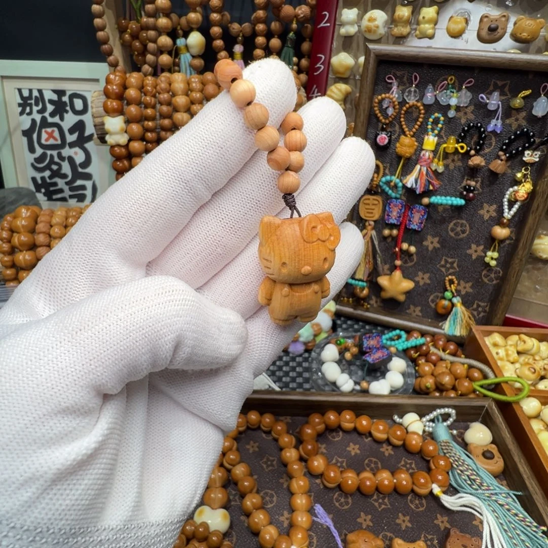 猴头核桃手串配饰