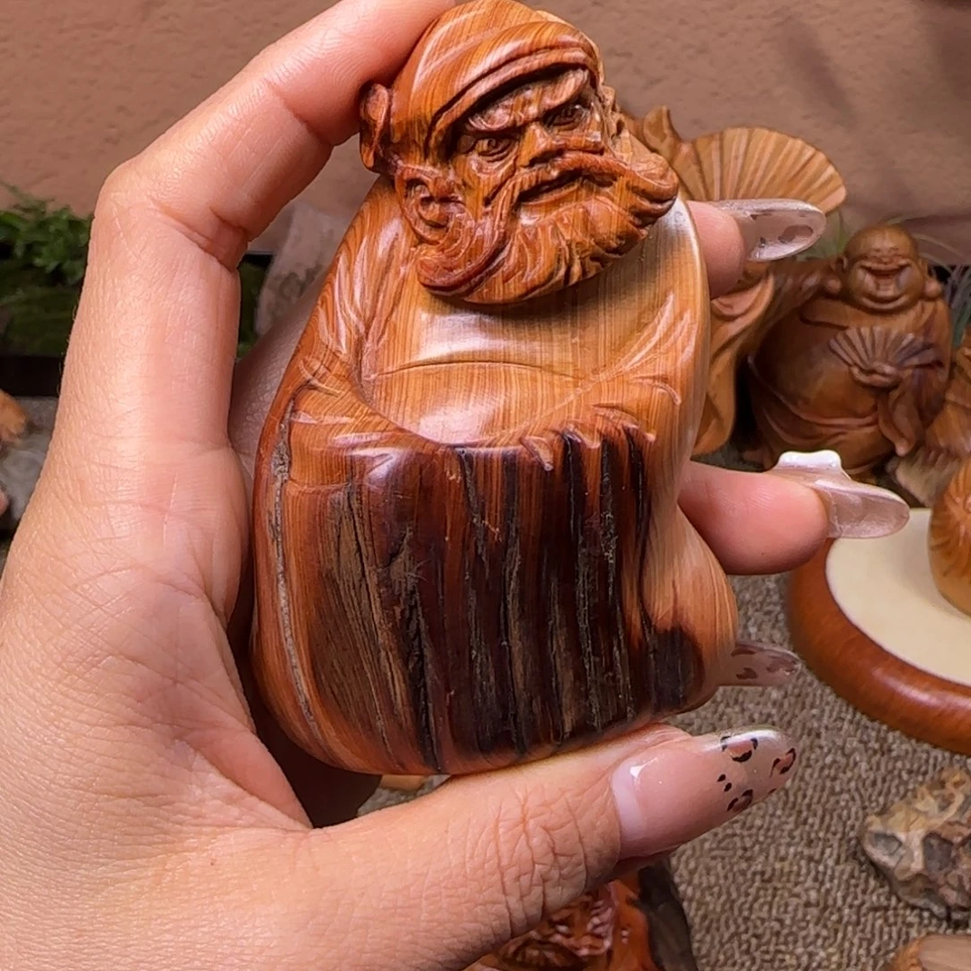 希***凸崖柏太行崖柏手把件