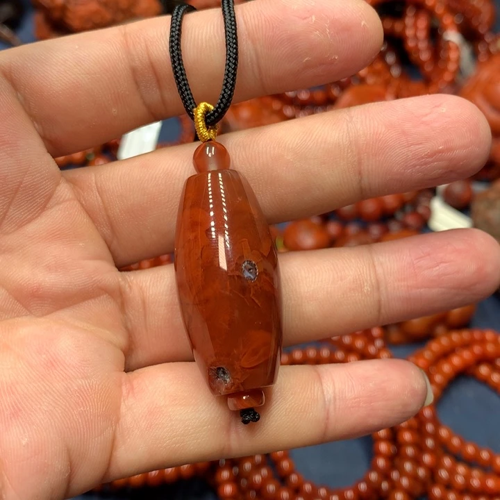 吊坠(不含链)未镶嵌南红玛瑙