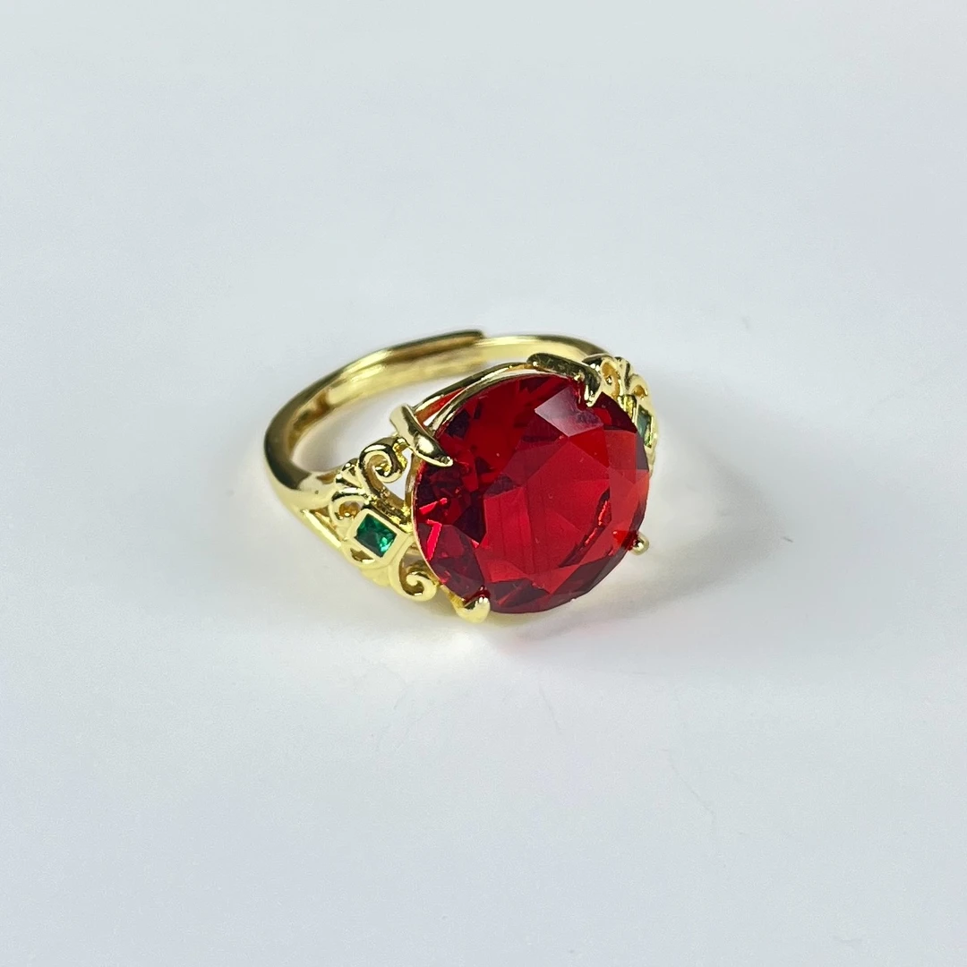 【超星专属】W028 精美红宝石戒指 多样性发其一