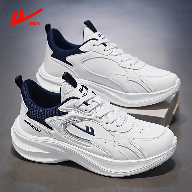 回力轻便跑步运动休闲鞋2025冬季新款老爹鞋网面休闲运动大码45码