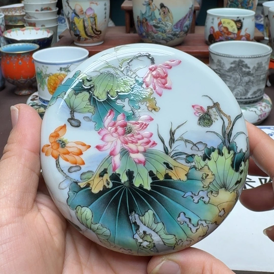 景德镇手工手绘展示