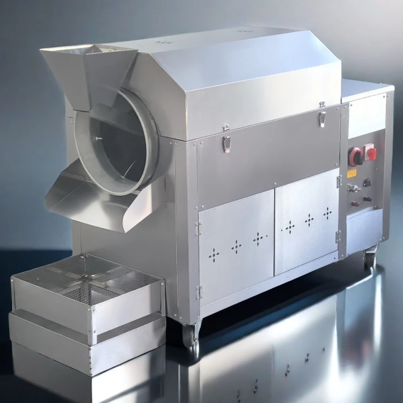 燃气炒货机商用滚筒炒瓜子花生板栗流动炒料机辣椒药材坚果炒栗机