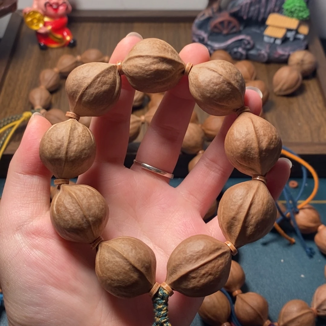 橄榄核手串/手链2329梅林铁三花橄榄核