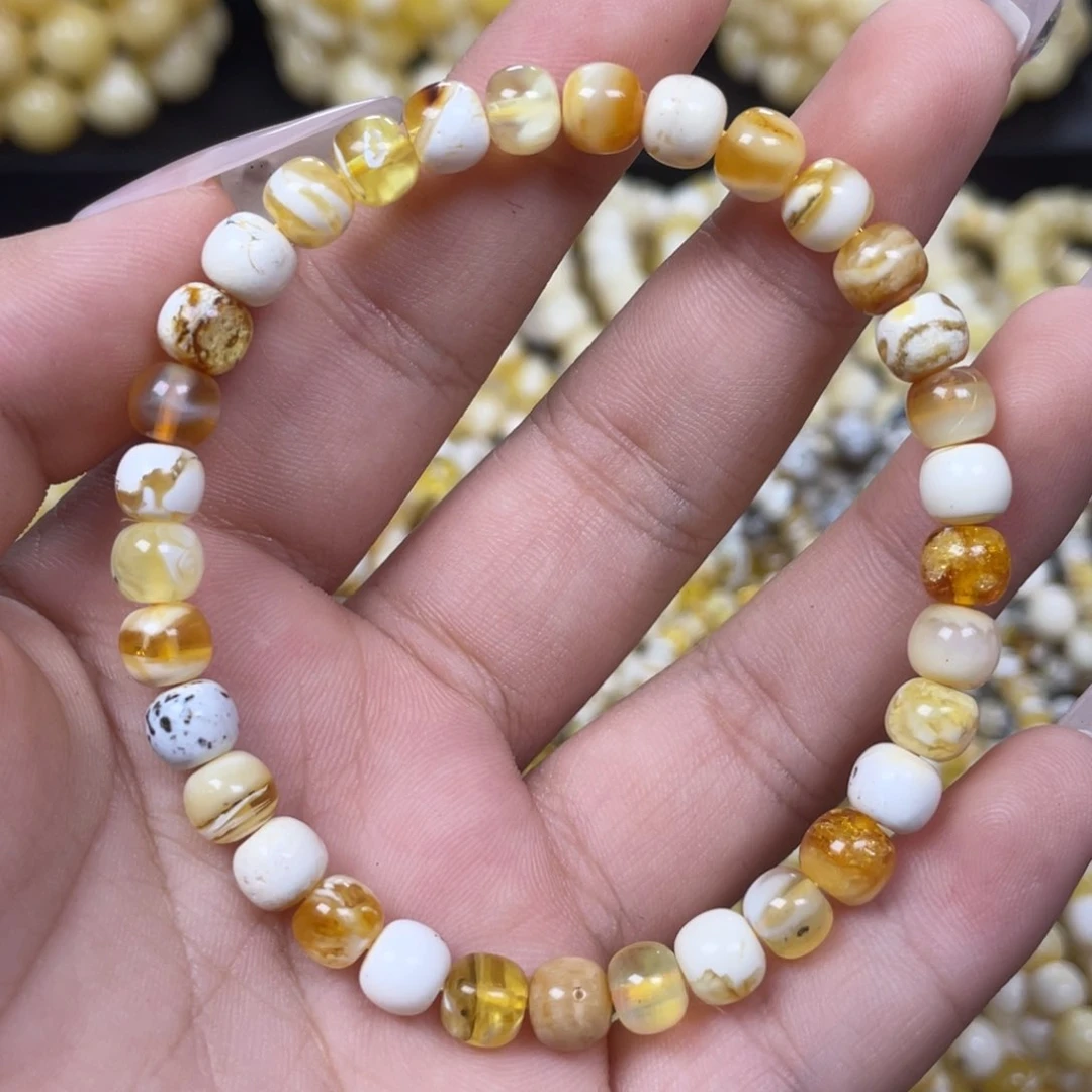 蜜蜡未镶嵌珠宝奇石6.4m