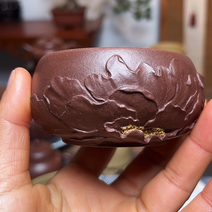 ****紫砂茶杯主人杯容量120毫升