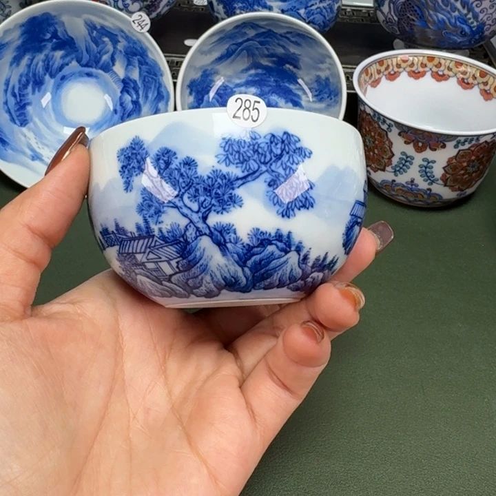 沙沙手工手绘茶具285