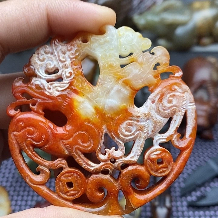 未镶嵌蛇纹石玉颈饰