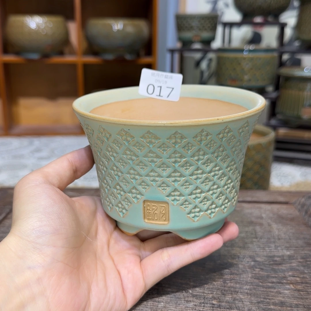 手工花盆 017 内口口径 10.7cm