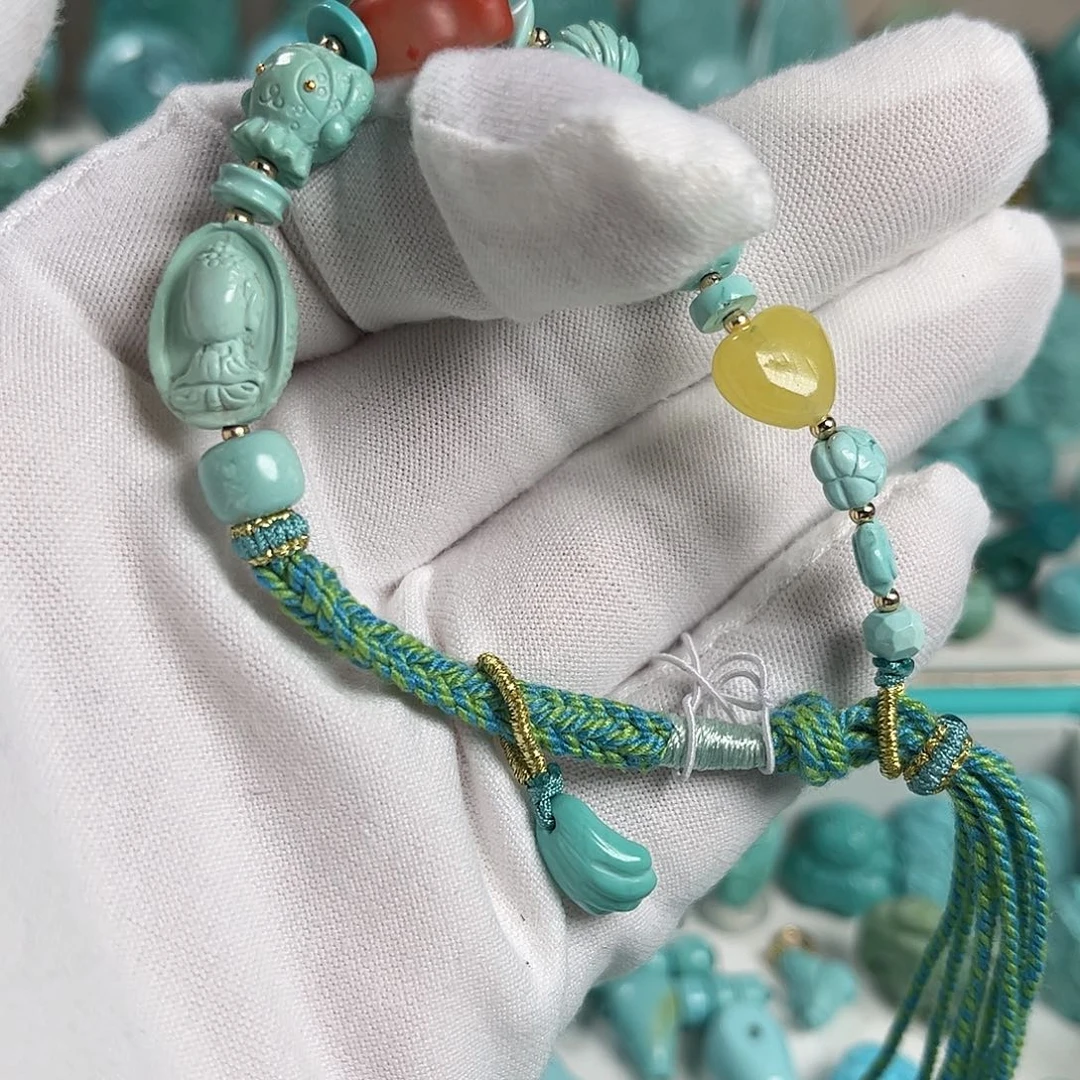 绿松石未镶嵌珠宝奇石