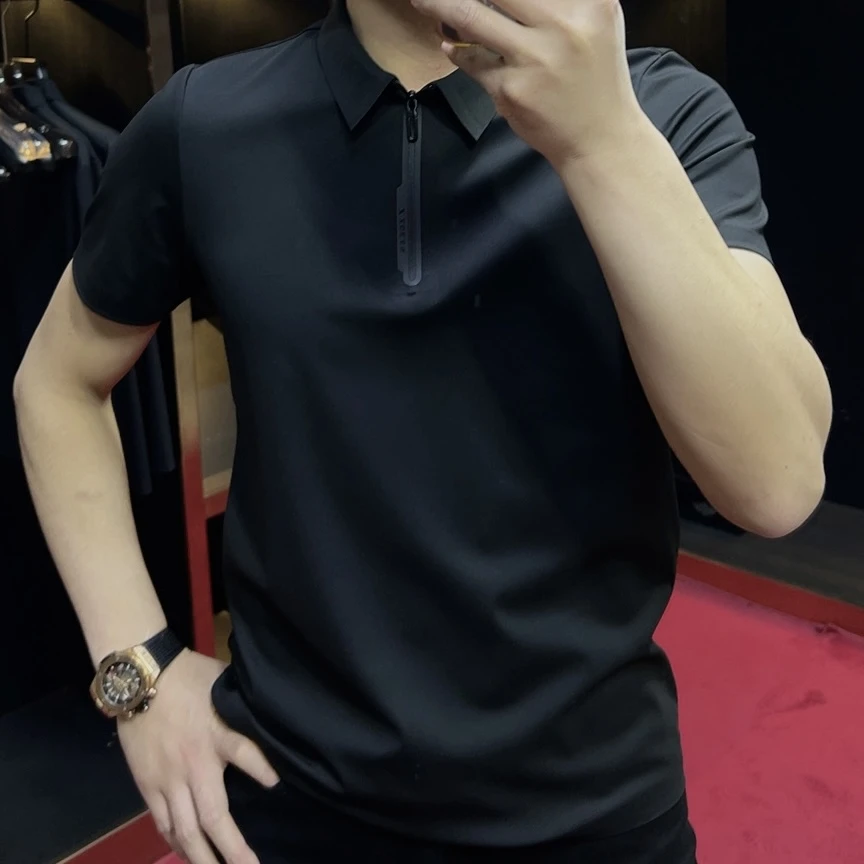 2025-35021#（顺丰包邮）春夏新款男士休闲百搭商务速干超薄POLO衫