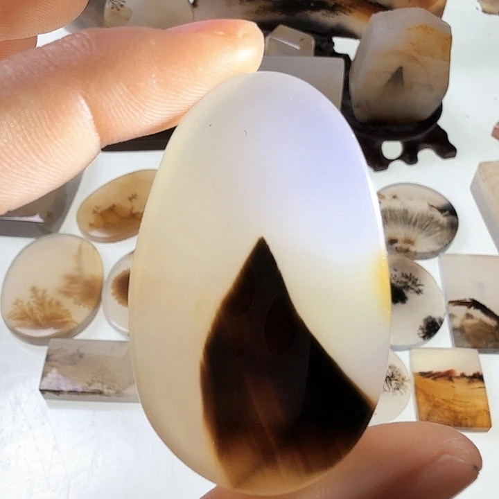 玛瑙/玉髓未镶嵌珠宝半成品