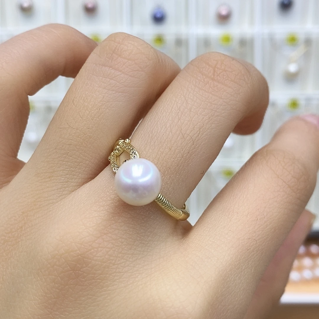 吊坠(赠链)淡水珍珠合金